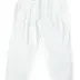 Girls White Jogger Pant