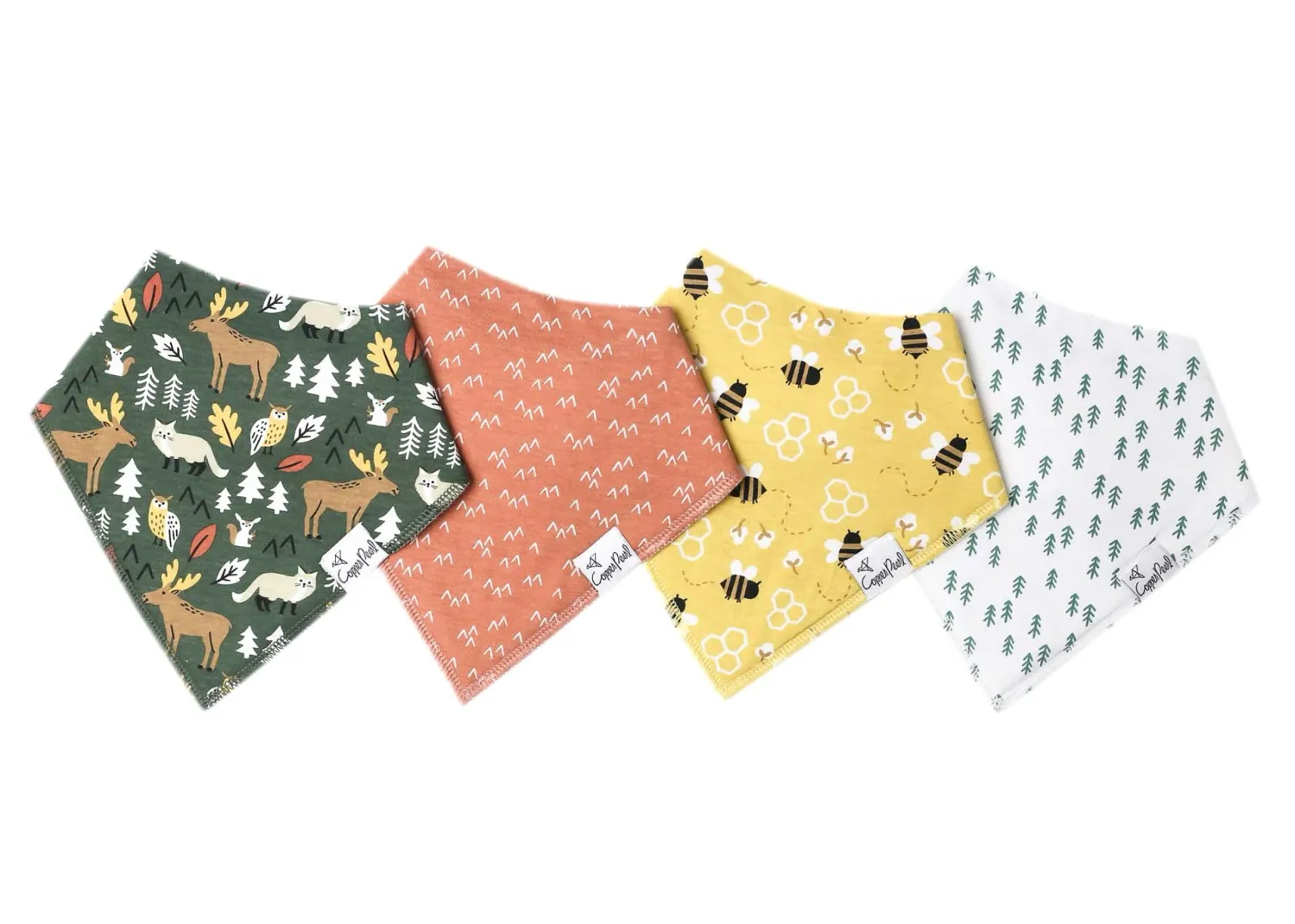 Burp Cloth Set, Color: Atwood