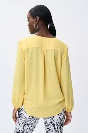 Yellow Button Down Blouse