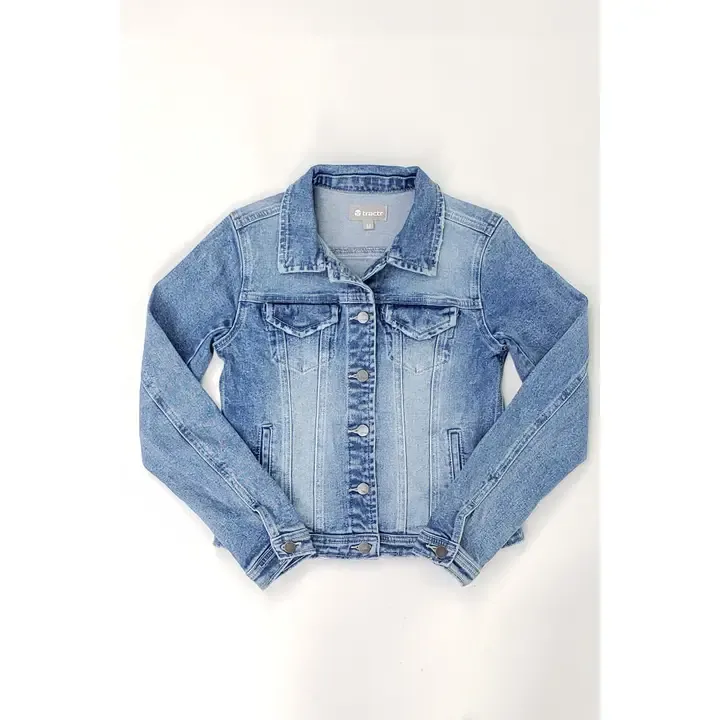 Girls Loretta Basic Denim Jacket