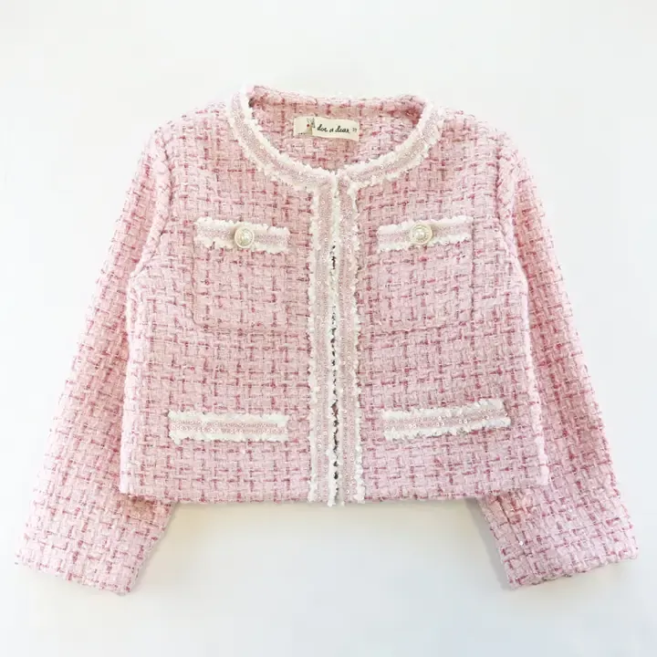 Pink Tweed Jacket