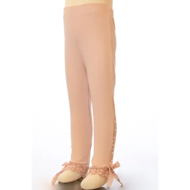  Legging w/ Pearl Detail
