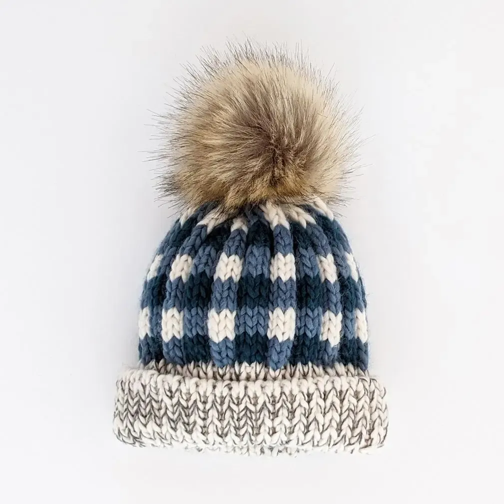 Blue Buffalo Check Hat