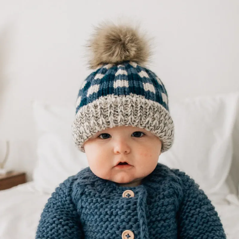 Blue Buffalo Check Hat