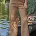 Camel Denim Wide leg Jeans