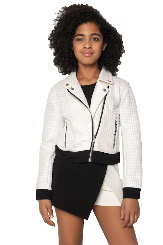 White Quilted Jacket