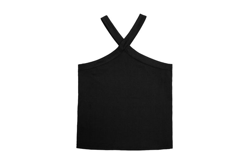 Black Crossover Tank