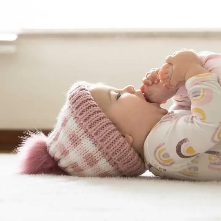 Pink Buffalo Check Hat