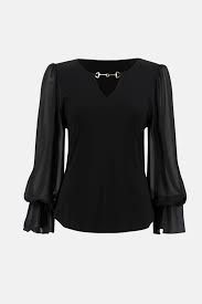 Black LS Top