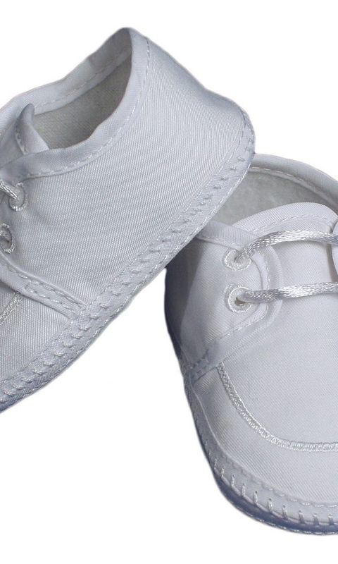 White Gabardine Shoe