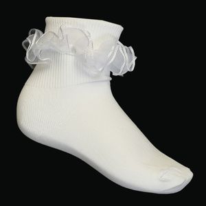 Ivory / White Socks