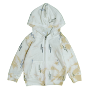 Tie-Dye Pant Set w/Zip Up Jkt w/Lightning Bolts
