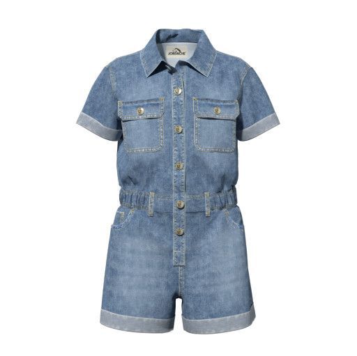 SHORT SLEEVE COVERALL