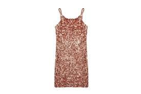 Gold Sequin Party Dress