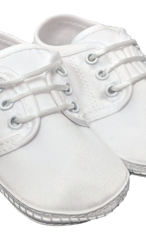 Boys Satin Oxford Shoe