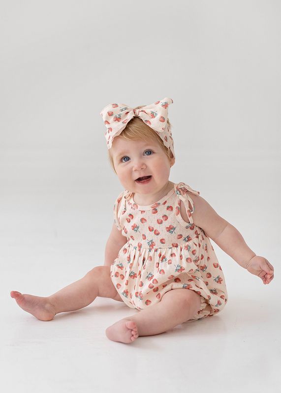 STRAWBERRY SWEETHEART ROMPER