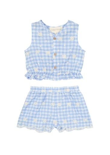 BARNYARD BABE 2PC SET, Size: 4
