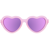 Pink / Purple Polarized Frosted Heart