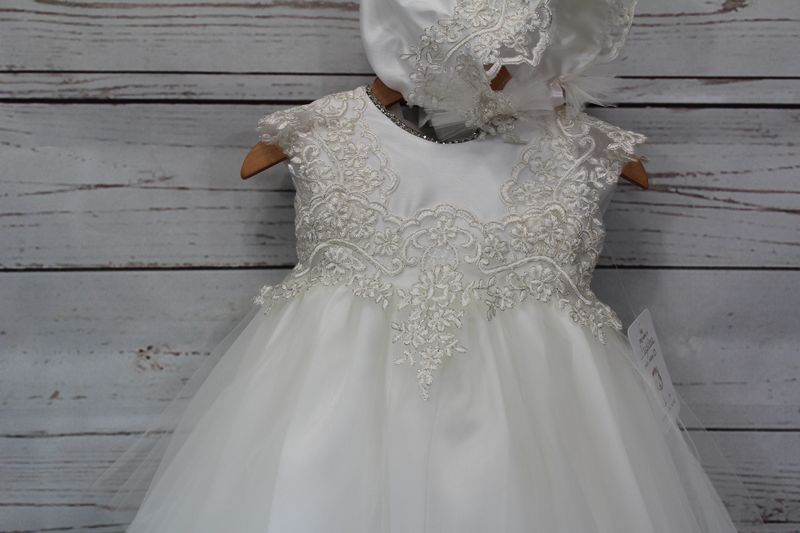 Magdalena Girls Christening Gown