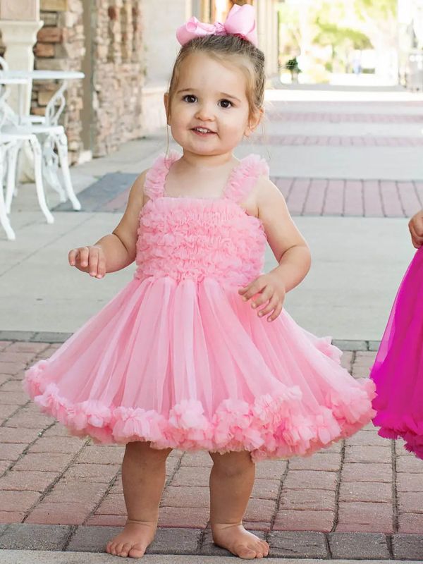  Tulle Sleeveless Princess Petti Dress