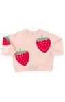 Strawberries 2 Pc Sweatshirt & Short Set