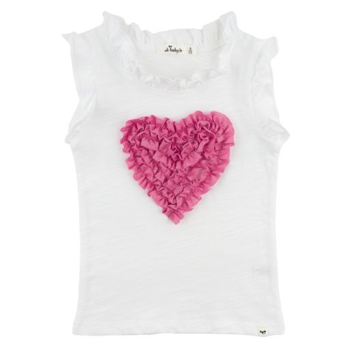 Ruffle Heart Tank &amp; Short Set, Size: 6-12 mo