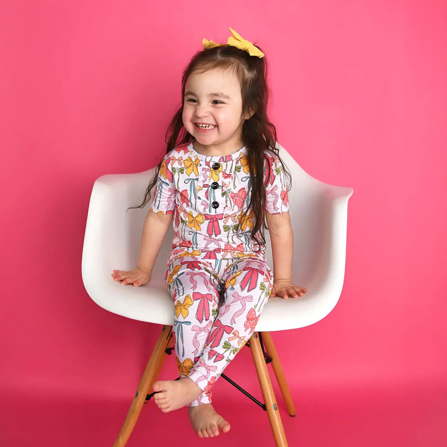 Eliza RUFFLE TWO PIECE Bamboo Lounge Set