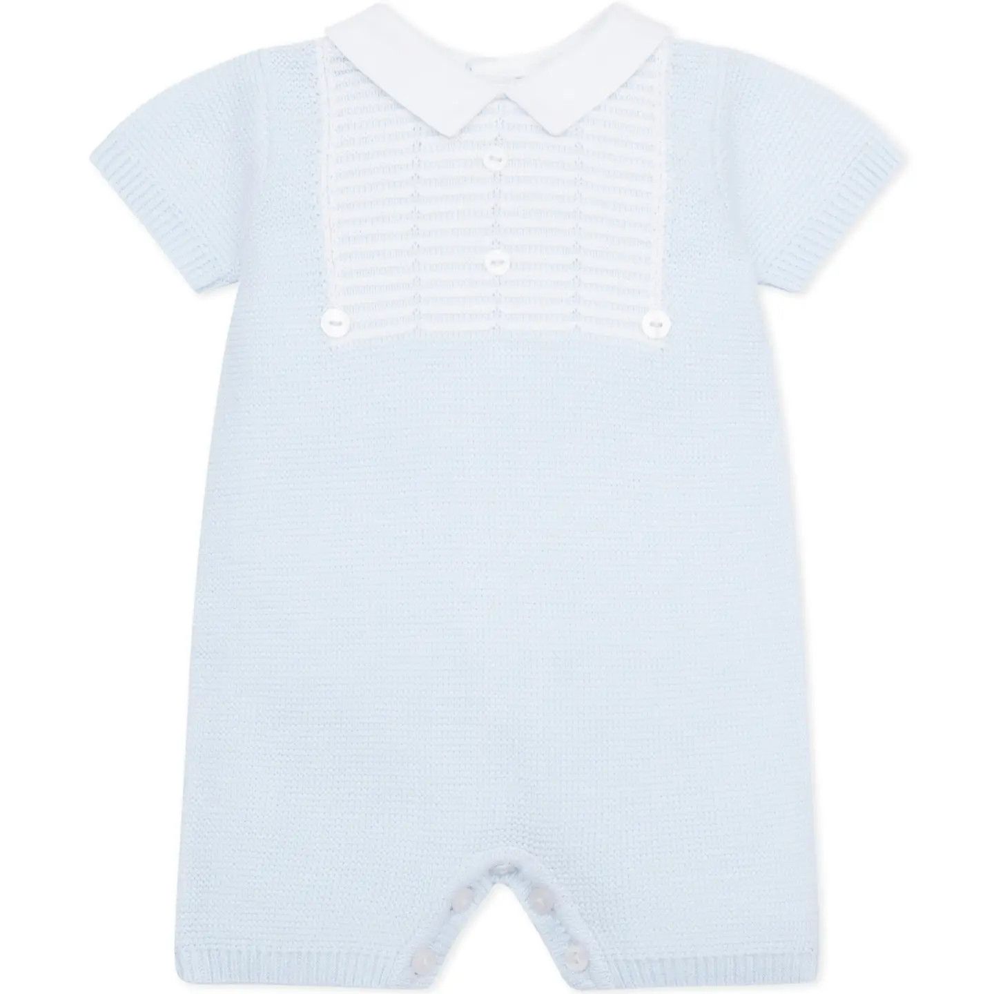 Jacob Baby Boys Smart Knit Romper