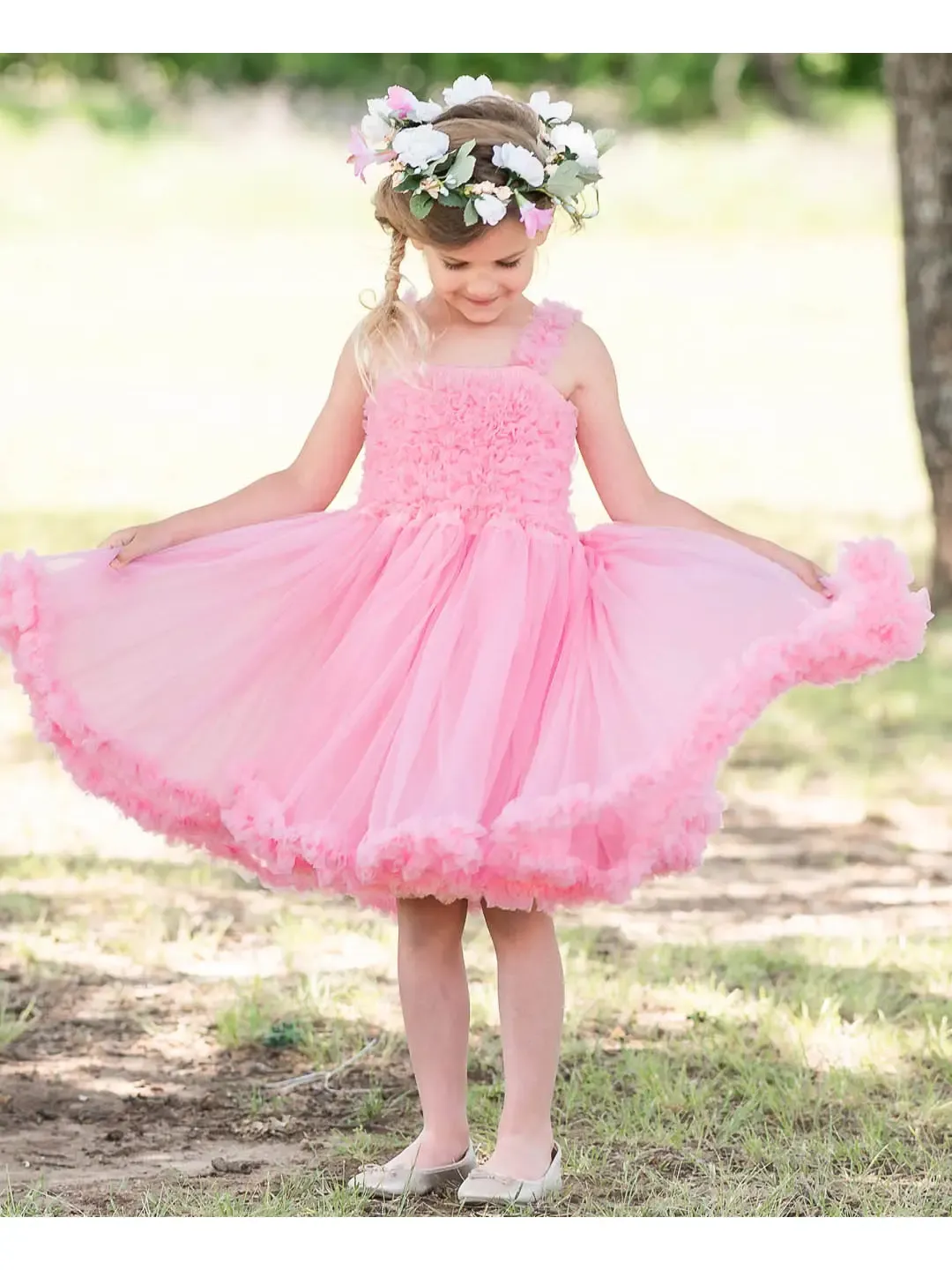 Tulle Sleeveless Princess Petti Dress  4/5T