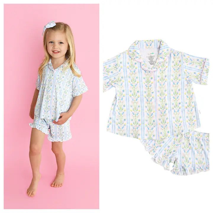 Nora RUFFLE LOUNGE SHORT SET