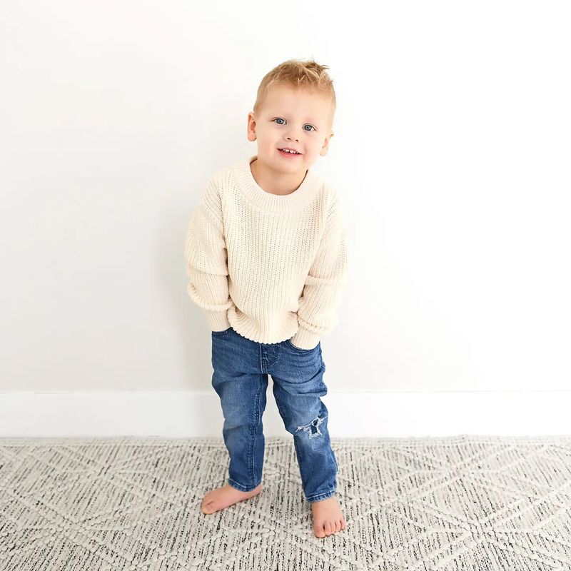 Oatmeal Knit Sweater