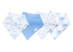 4 PACK BABY BANDANA BIBS - VINTAGE CARNIVAL