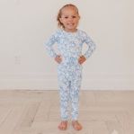 BAMBOO 2PC LONG SLEEVE PAJAMA SET - VINTAGE CARNIVAL
