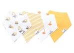 4 PACK BABY BANDANA BIBS - DOZER