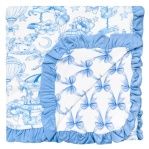 BAMBOO RUFFLED THREE-LAYER QUILT - VINTAGE CARNIVAL