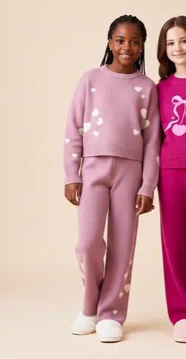 Alani Sweater Pant Set | Orchid