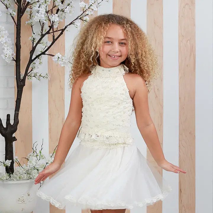 Ivory Kenna Skirt Set