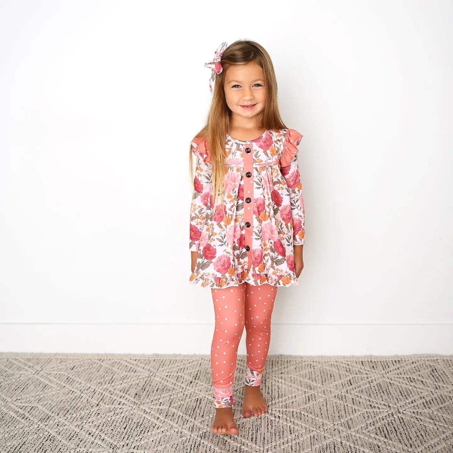 Felicity PEPLUM SET Floral 