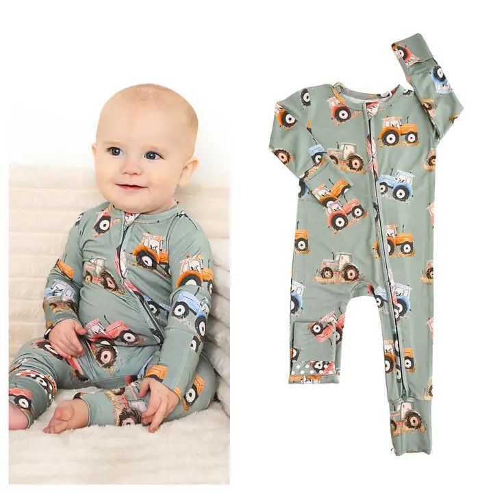 Carter ZIP Bamboo Tractor One Piece