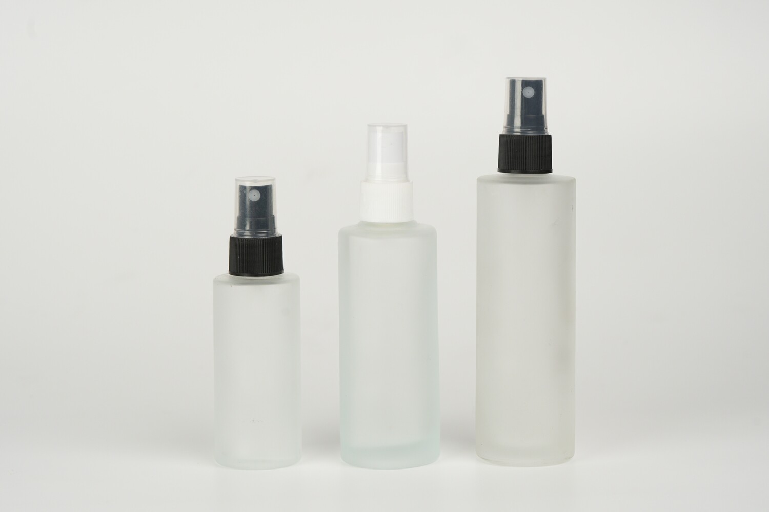 Frosted Round Perfume Bottle