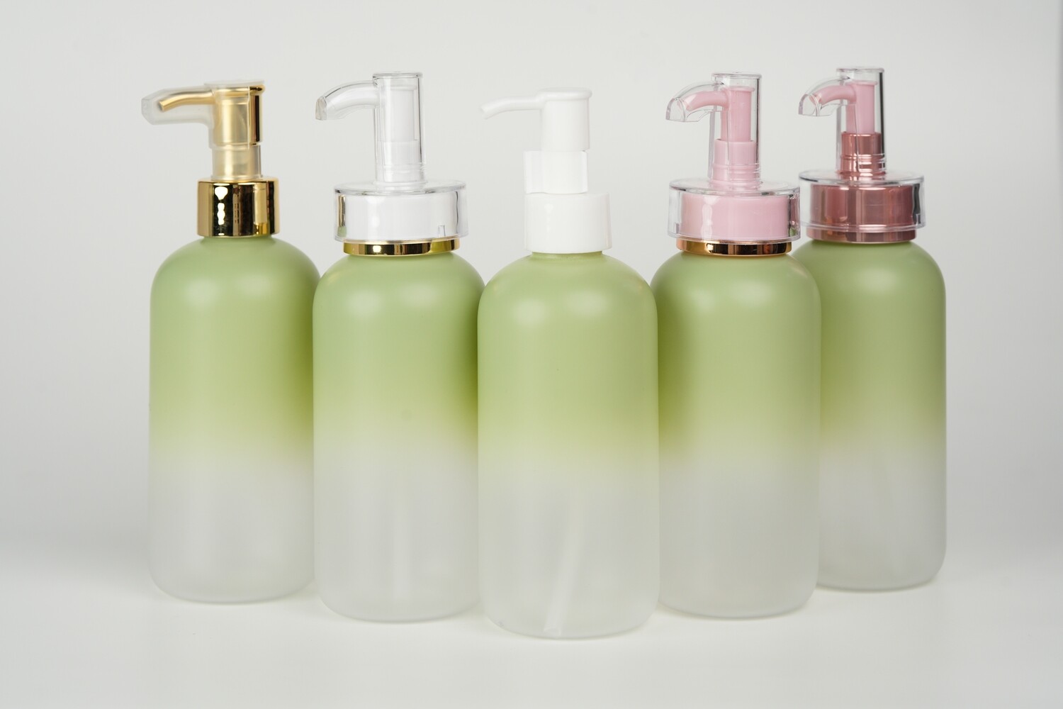Round Gradient Pump Bottle