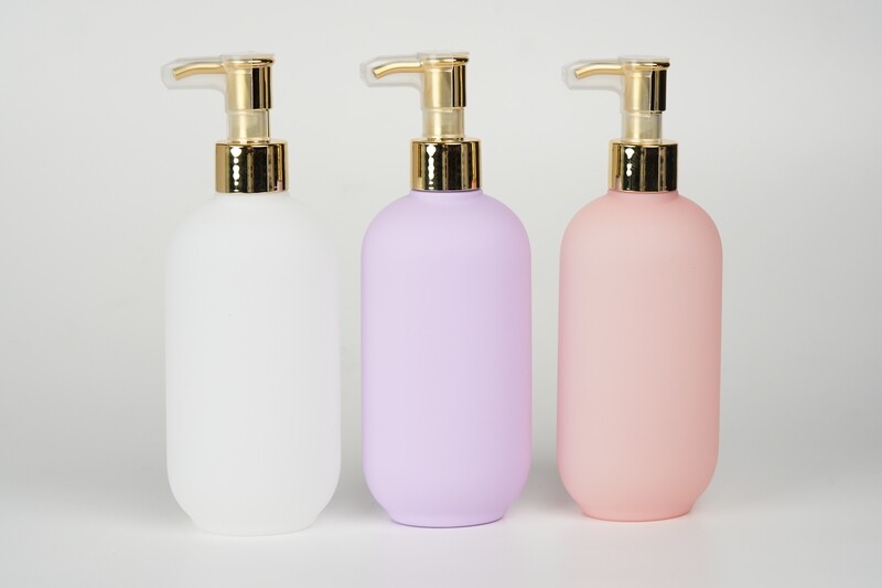 Frosted Pump Bottle Slim
