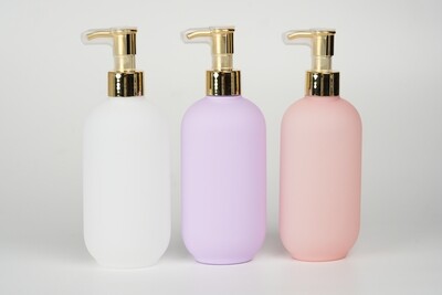 Frosted Pump Bottle Slim