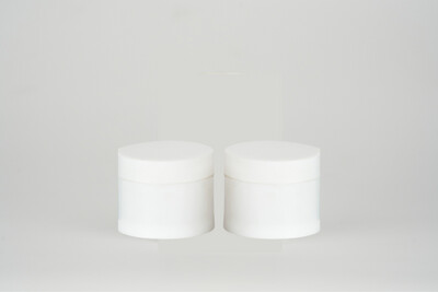 Cream Jar White