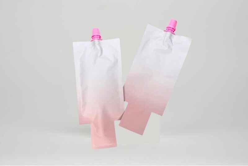 Gradient Pink Spout Pouch