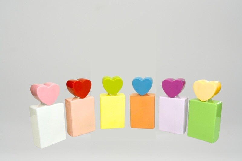 Heart Cap Perfume Bottle