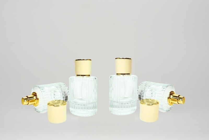 Ribbed Perfume Bottle