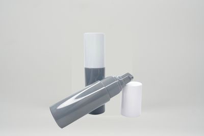 Pump Bottle Gray + White Overcap