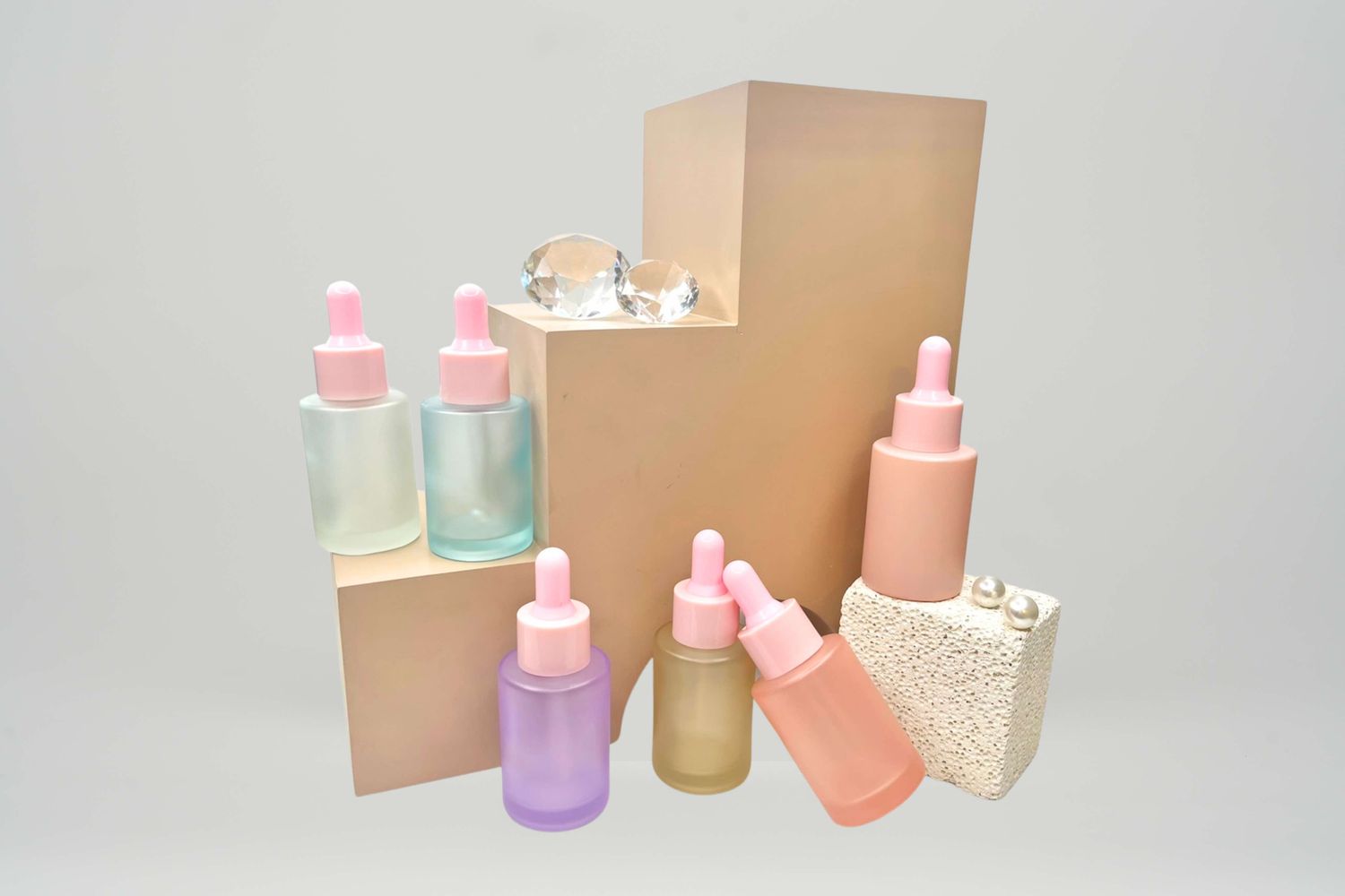 Serum Dropper W/ Pink Dropper