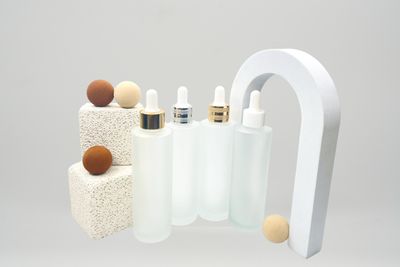Frosted Serum Bottle Tall